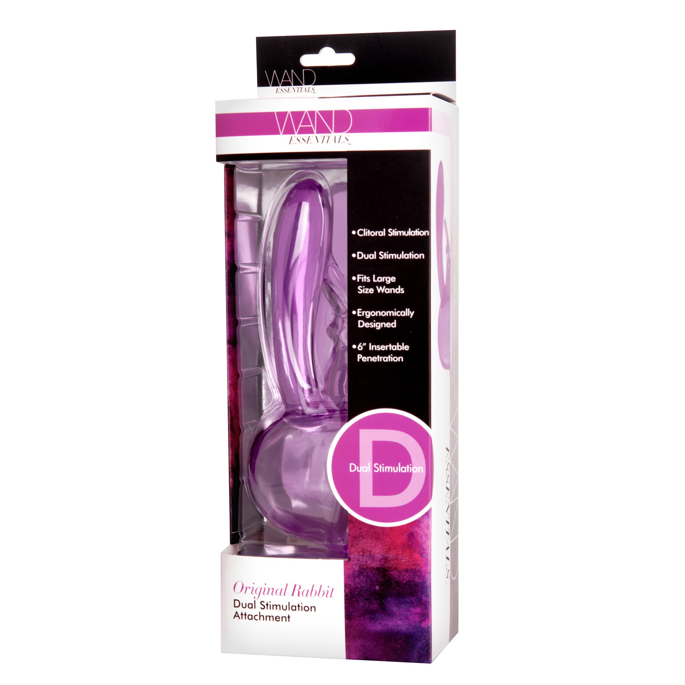 Original Rabbit Dual Stimulation Wand Attachment - Image 3
