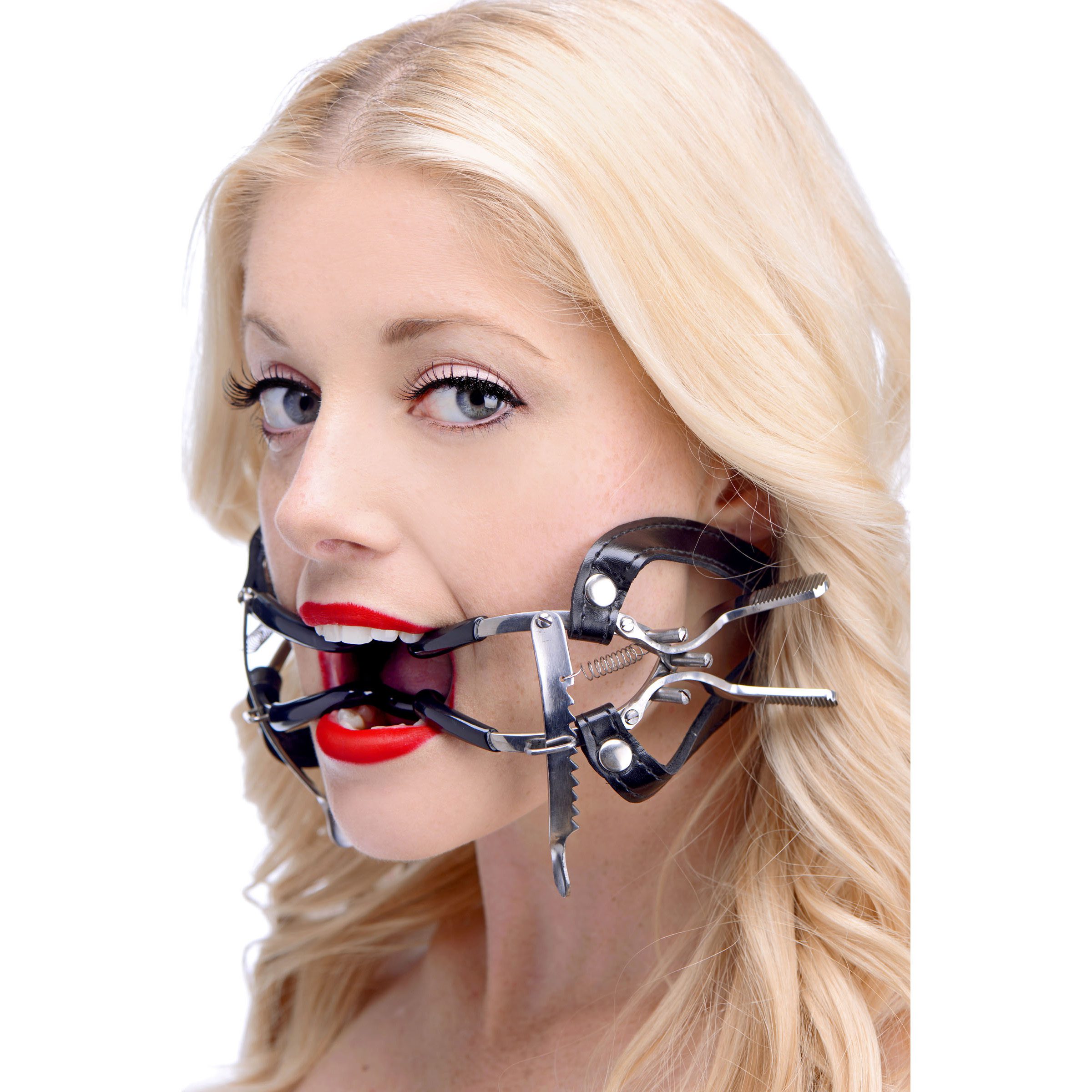 Ratchet Style Jennings Mouth Gag with Strap - Image 2