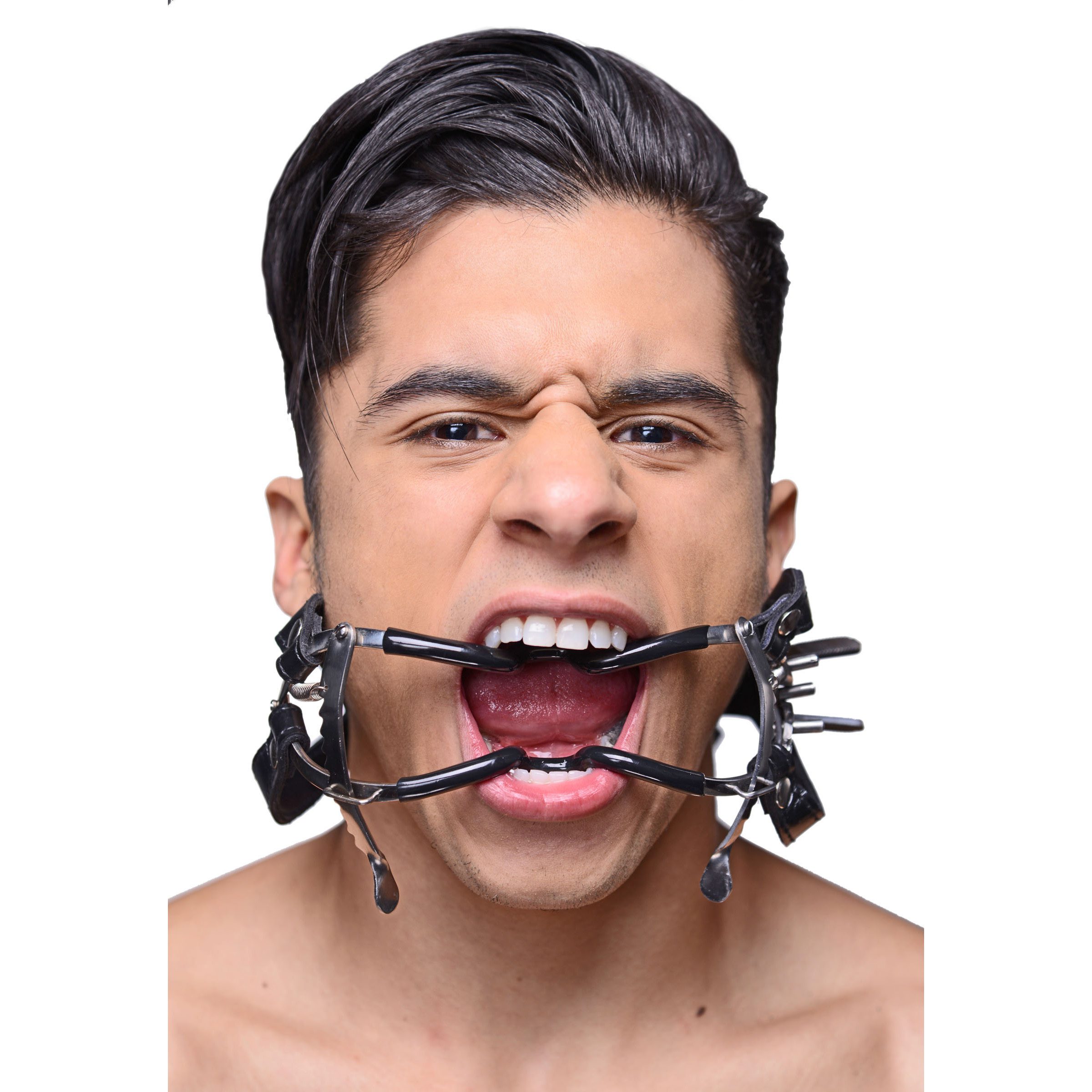 Ratchet Style Jennings Mouth Gag with Strap - Image 4