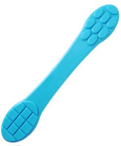 Textured Blue Silicone CBT Ball Slapper