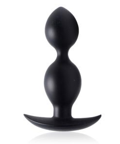 Orbs Steel Weighted Duotone Silicone Anal Plug