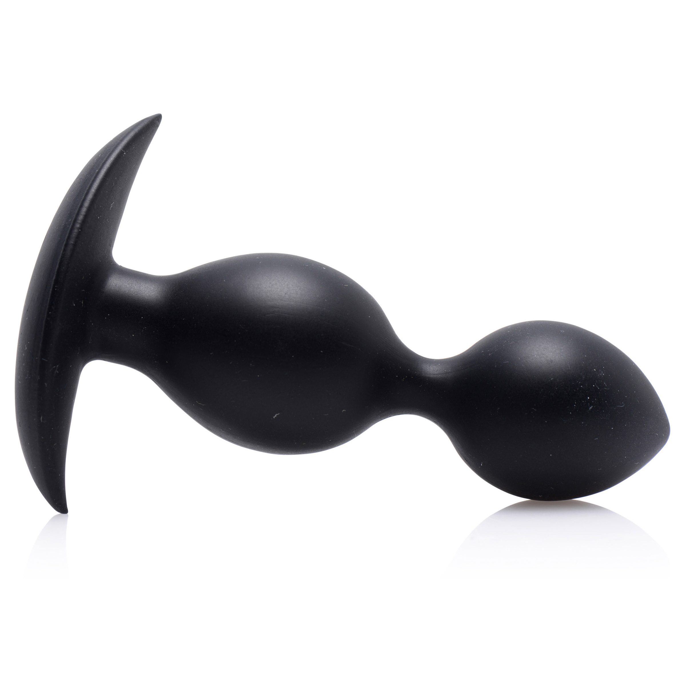 Orbs Steel Weighted Duotone Silicone Anal Plug - Image 2