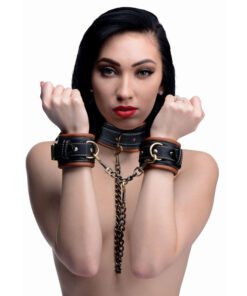 Coax Collar to Wrist Restraints