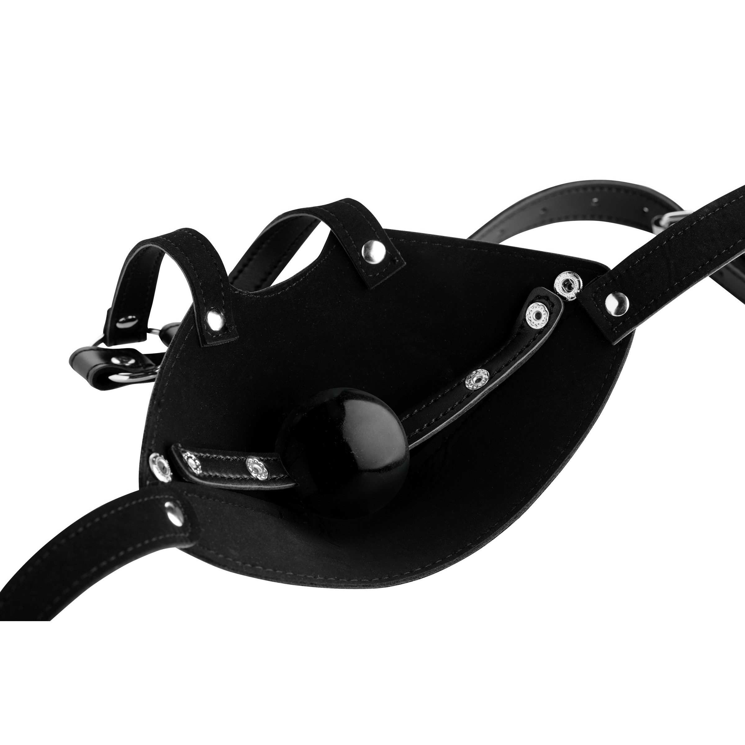 Mouth Harness with Ball Gag - Image 4