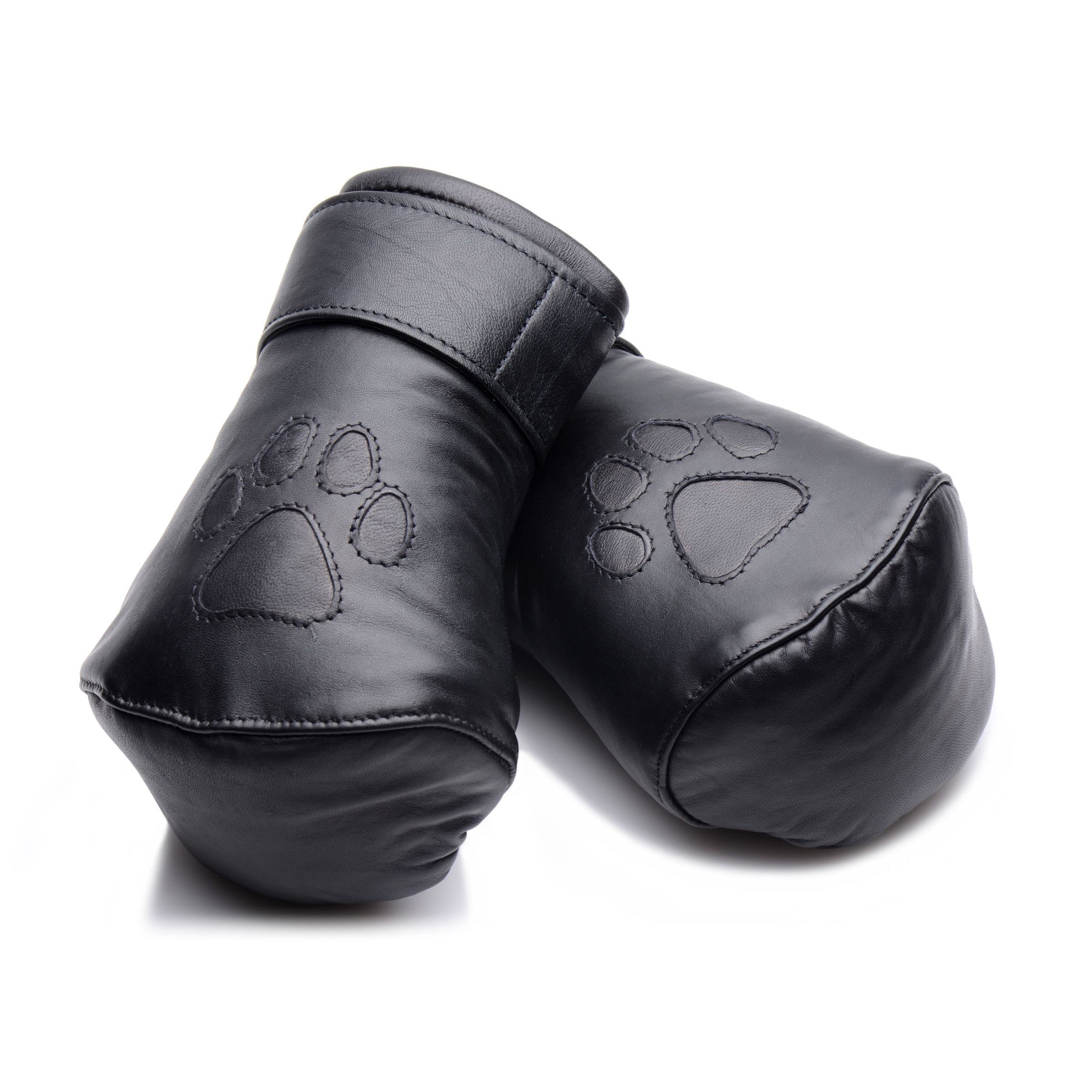 Strict Leather Padded Puppy Mitts - Image 4