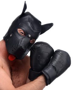 Strict Leather Padded Puppy Mitts