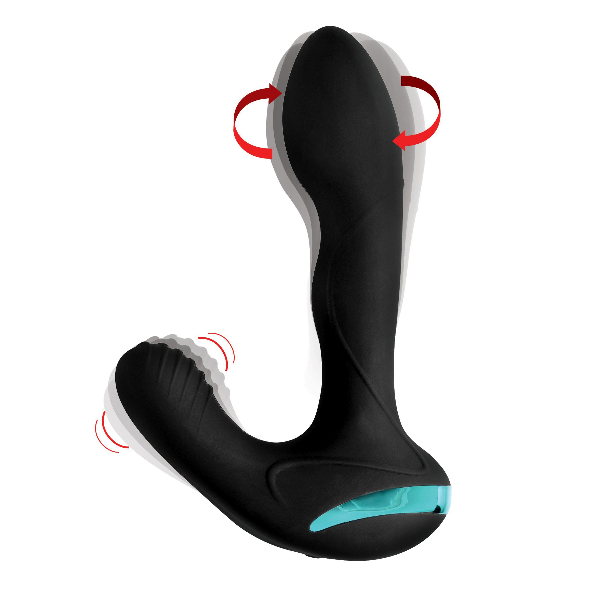 Maverick Rotating Vibrating Silicone Prostate Stimulator - Image 6