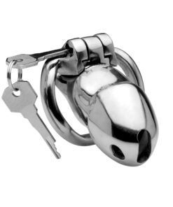 Rikers 24-7 Stainless Steel Locking Chastity Cage