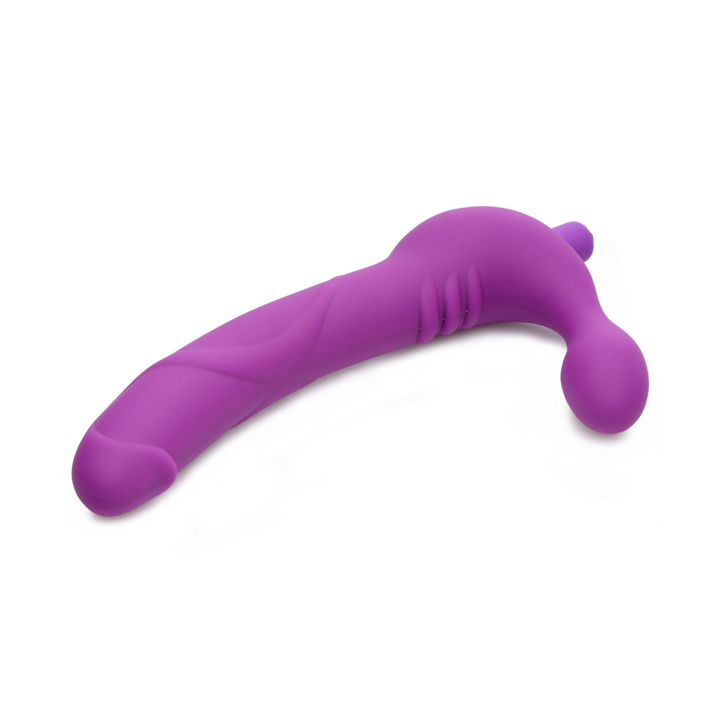 Royal Revolver Vibrating Strapless Silicone Strap On Dildo - Image 3