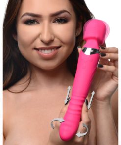 Ultra Thrusting and Vibrating Silicone Wand