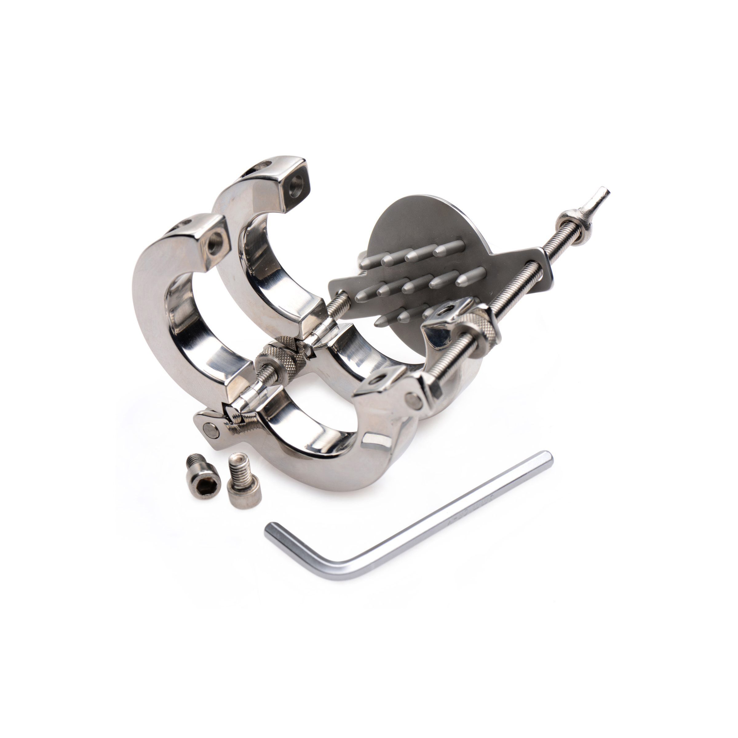 Stainless Steel Spiked CBT Ball Stretcher and Crusher - Image 5