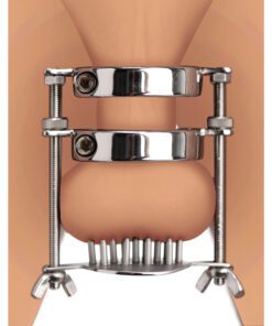 Stainless Steel Spiked CBT Ball Stretcher and Crusher