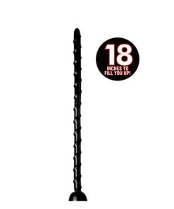 Hosed 18 Inch Swirl Thin Anal Snake