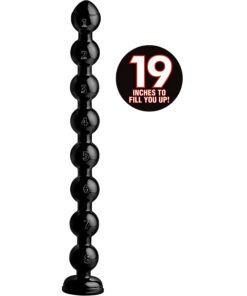 Hosed 19 Inch Beaded Thick Anal Snake