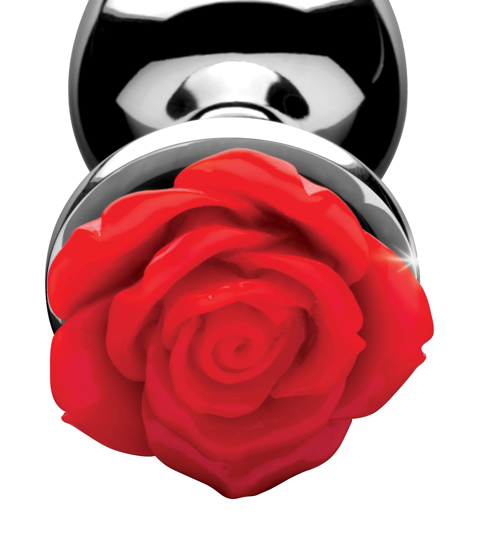 Red Rose Anal Plug- Medium - Image 4