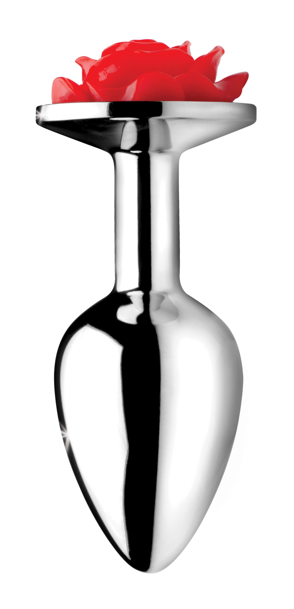 Red Rose Anal Plug- Small - Image 2