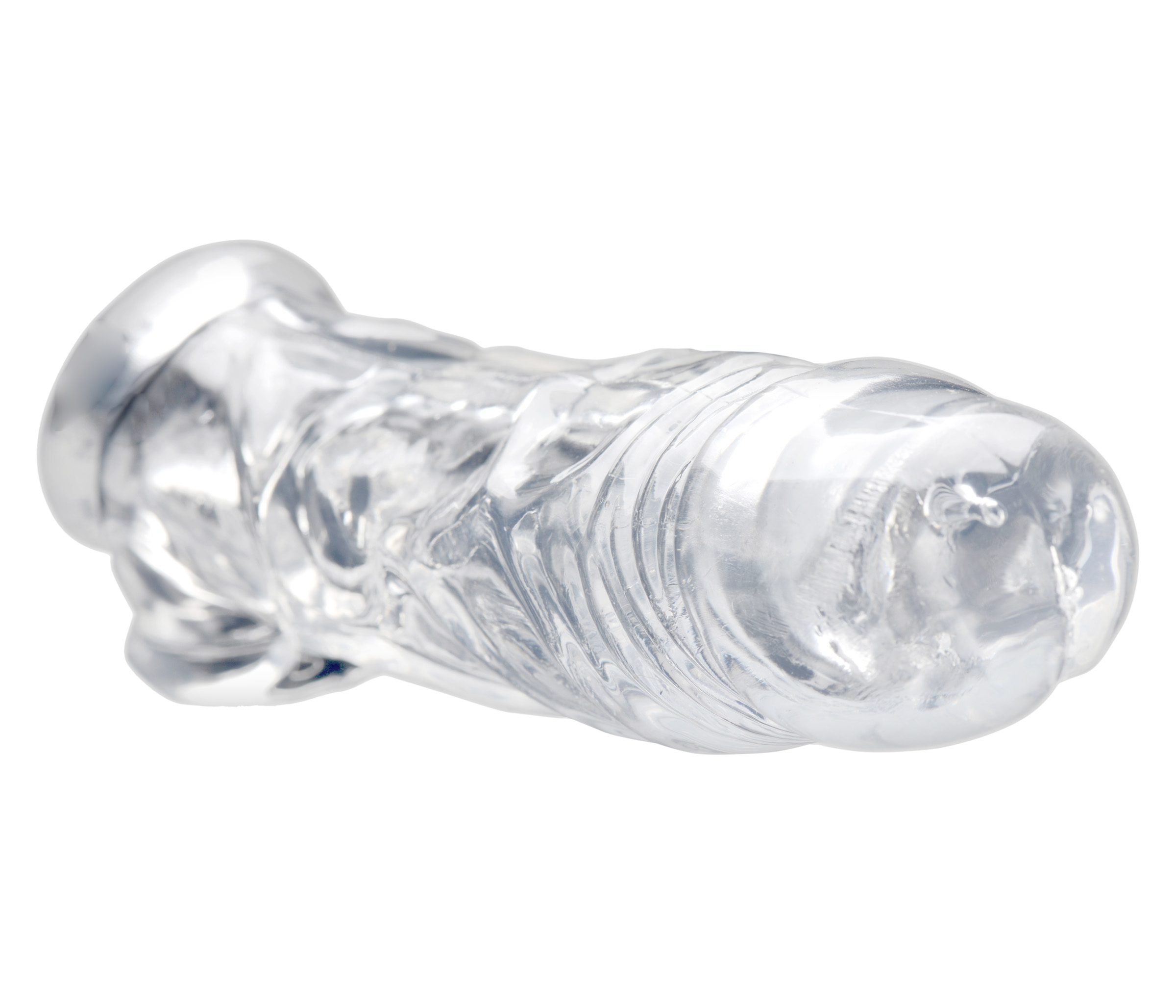 Realistic Clear Penis Enhancer and Ball Stretcher - Image 2