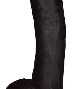 JOCK 10 Inch Dong with Balls Black