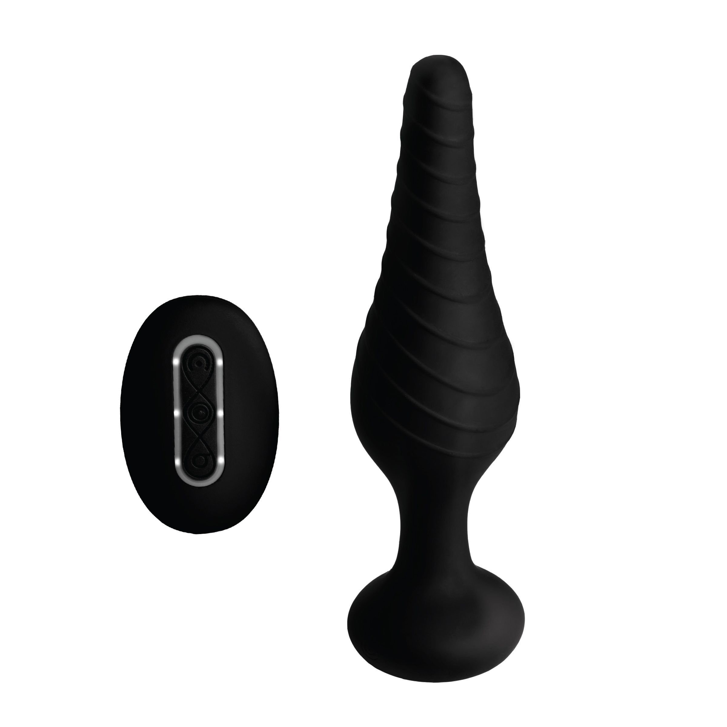 Silicone Vibrating Anal Plug With Remote Control - Image 4