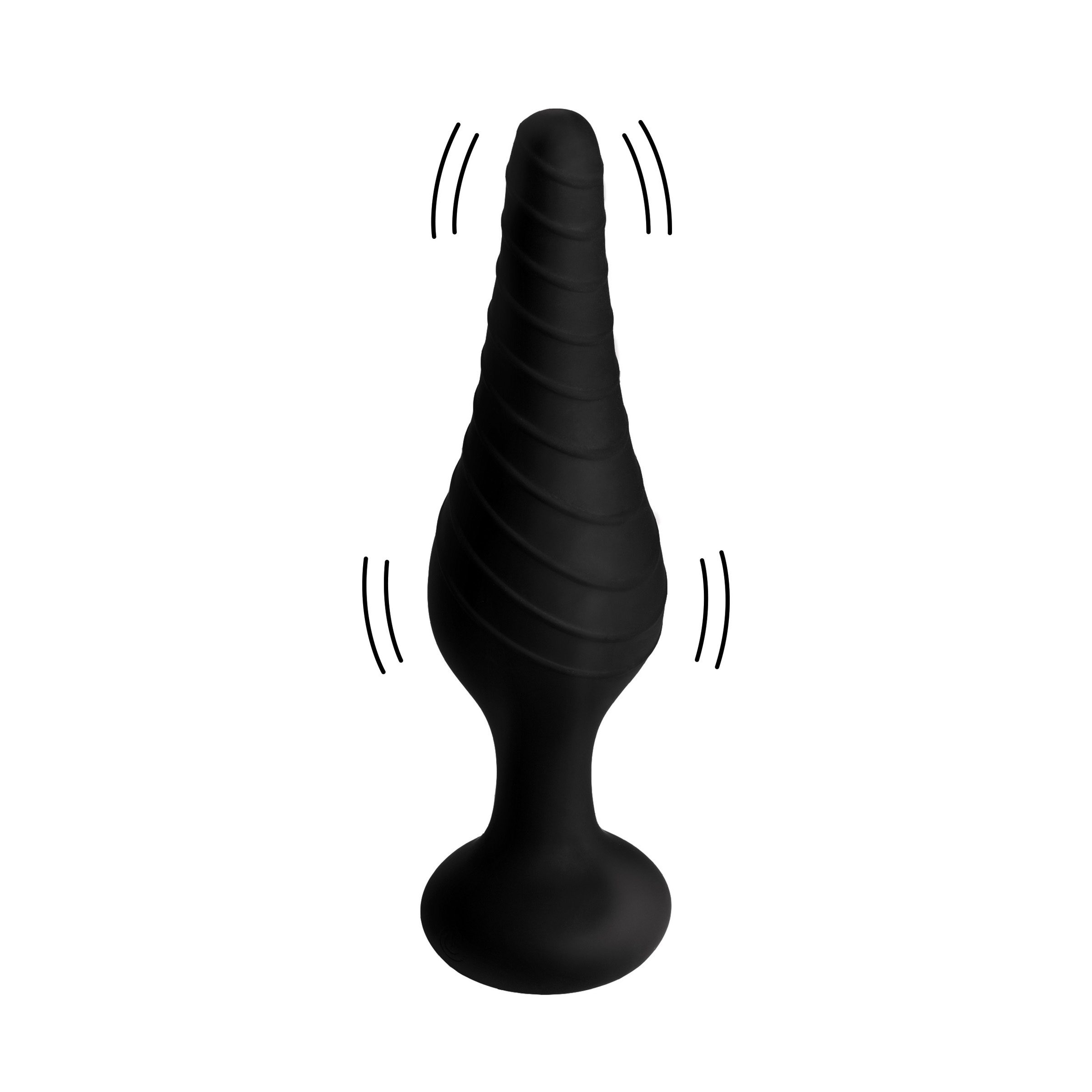 Silicone Vibrating Anal Plug With Remote Control - Image 3