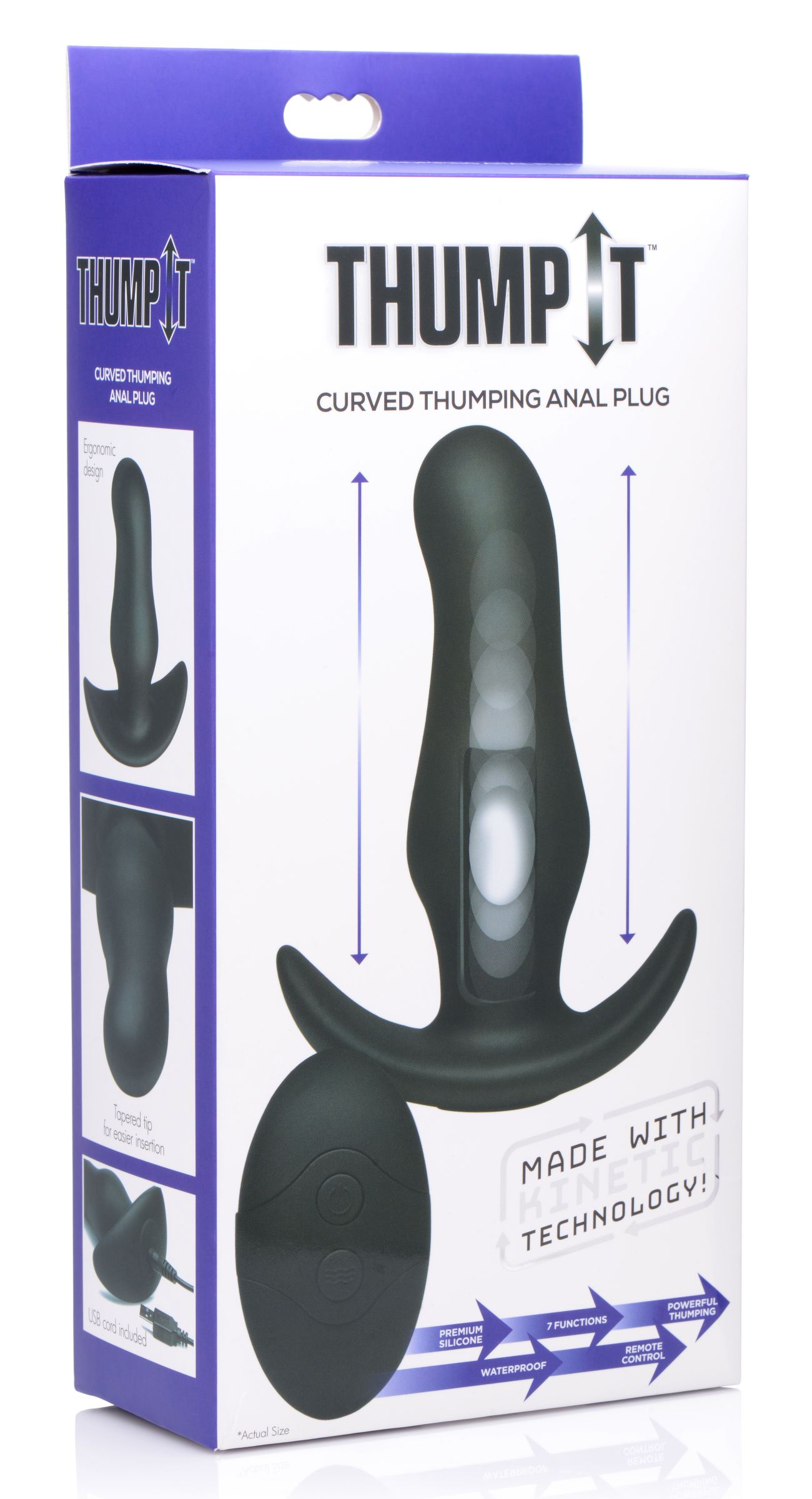 Kinetic Thumping 7X Prostate Anal Plug - Image 10