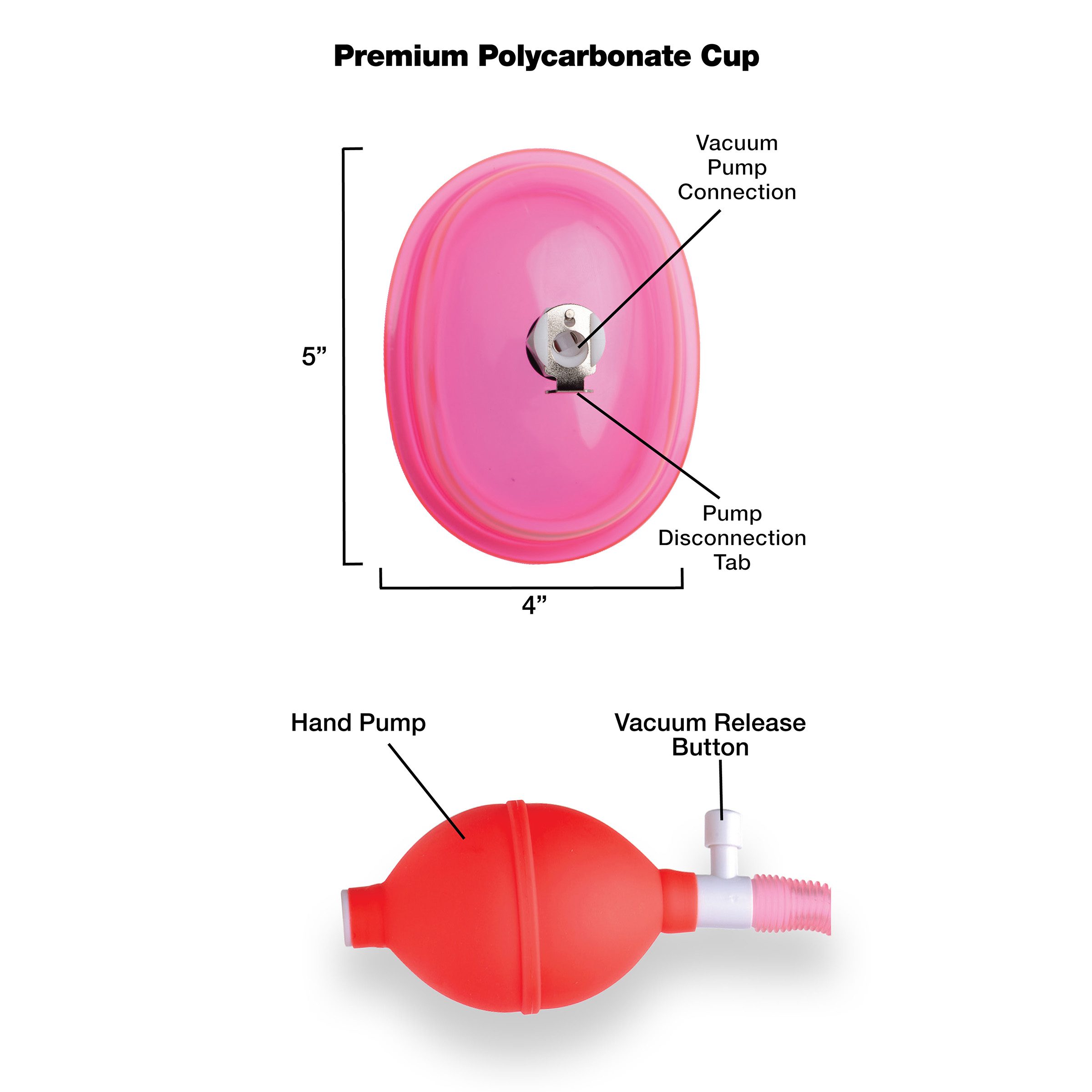 Vaginal Pump with 5 Inch Large Cup - Image 7