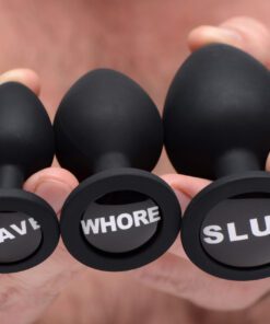 Dirty Words Anal Plug Set