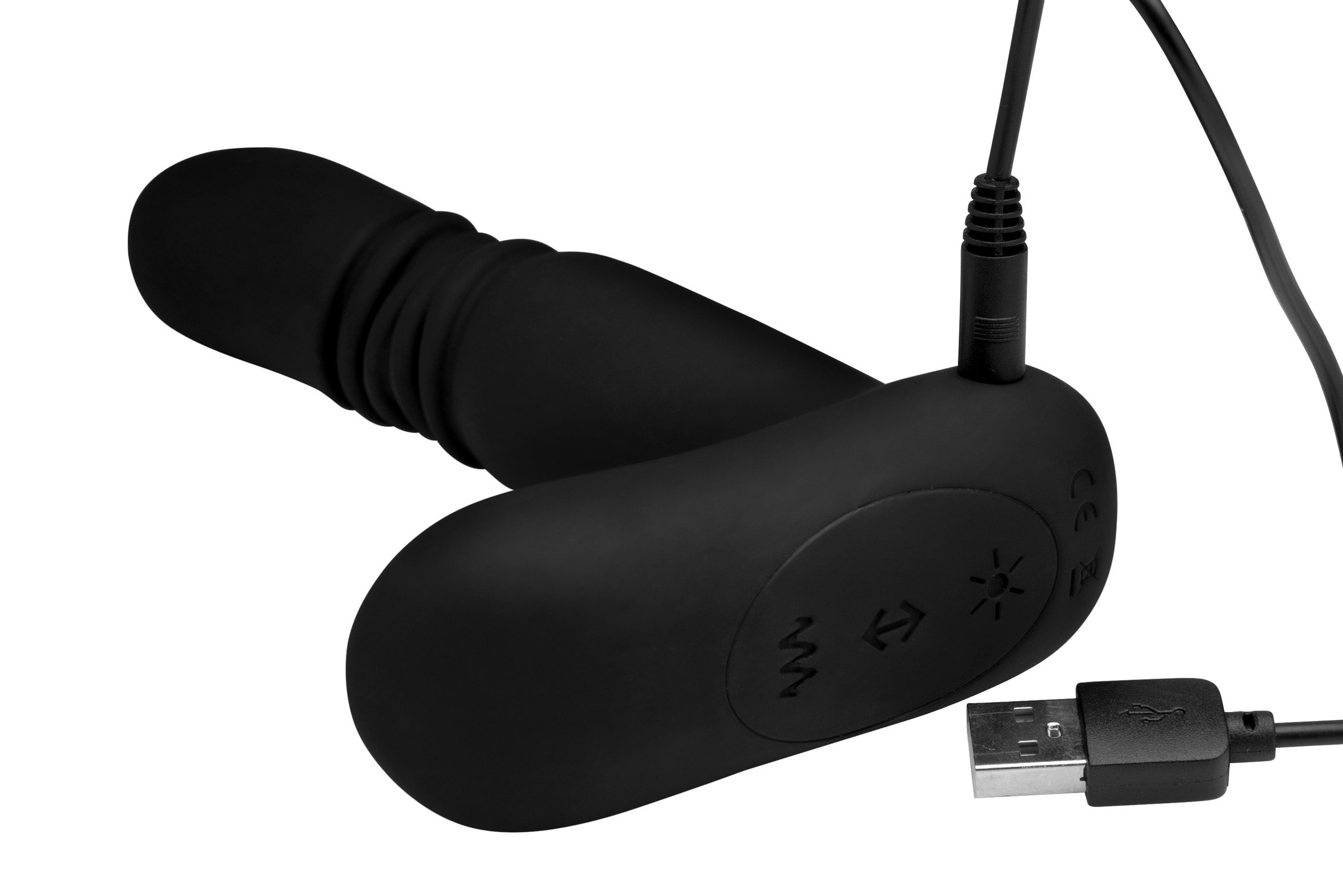 Silicone Thrusting Anal Plug With Remote Control - Image 7