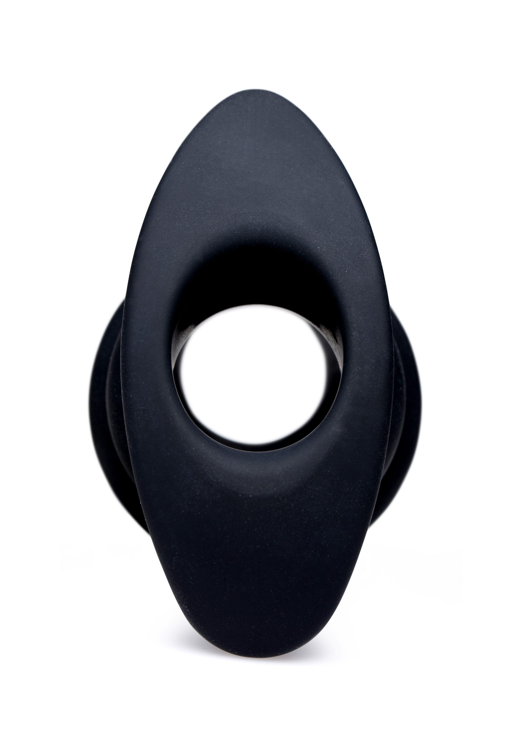 Hive Ass Tunnel Silicone Ribbed Hollow Anal Plug - Medium - Image 5