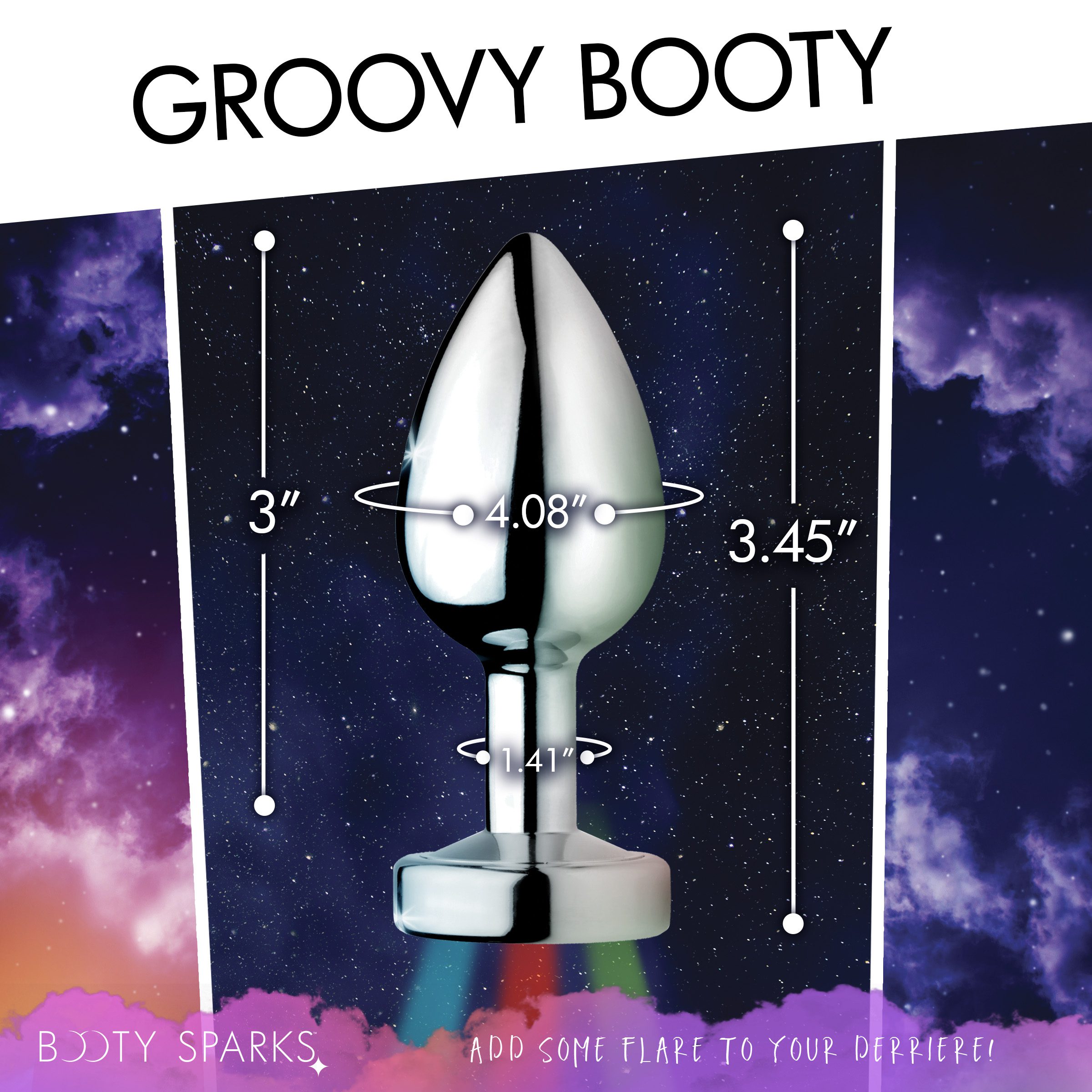 Light Up Anal Plug - Medium - Image 4