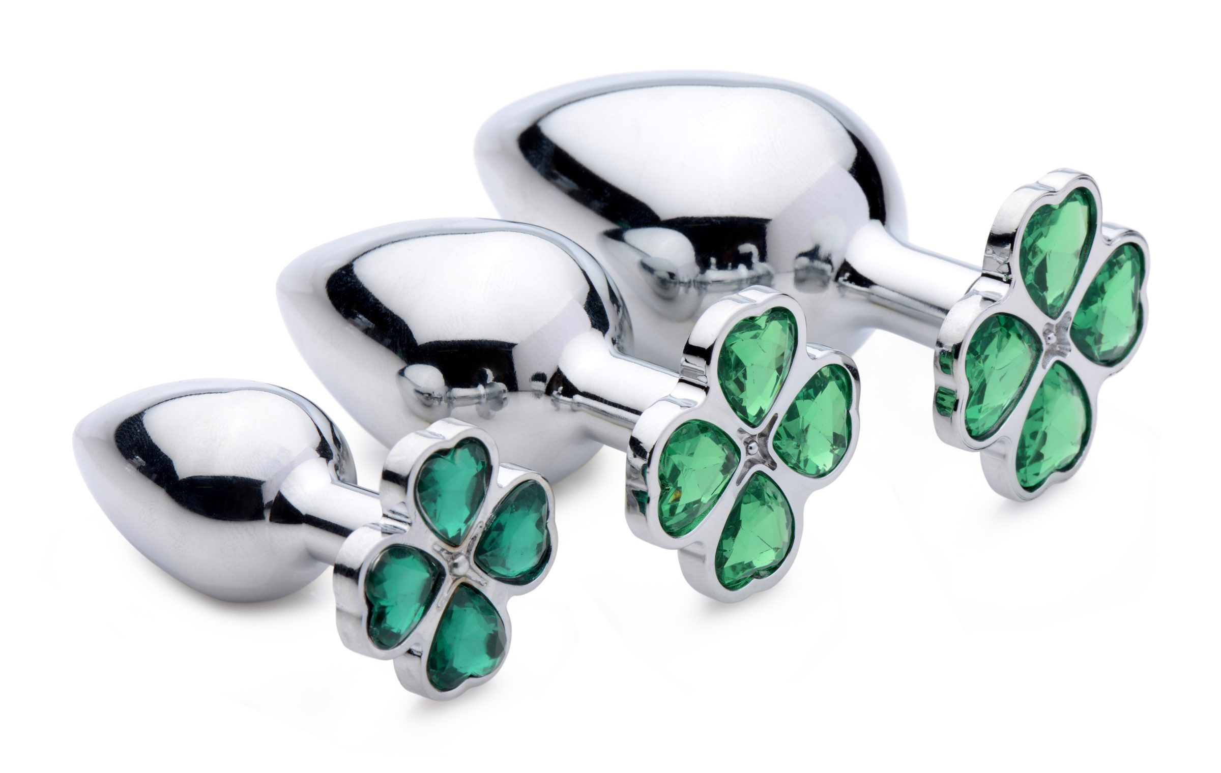 Lucky Clover Gem Anal Plug - Small - Image 5