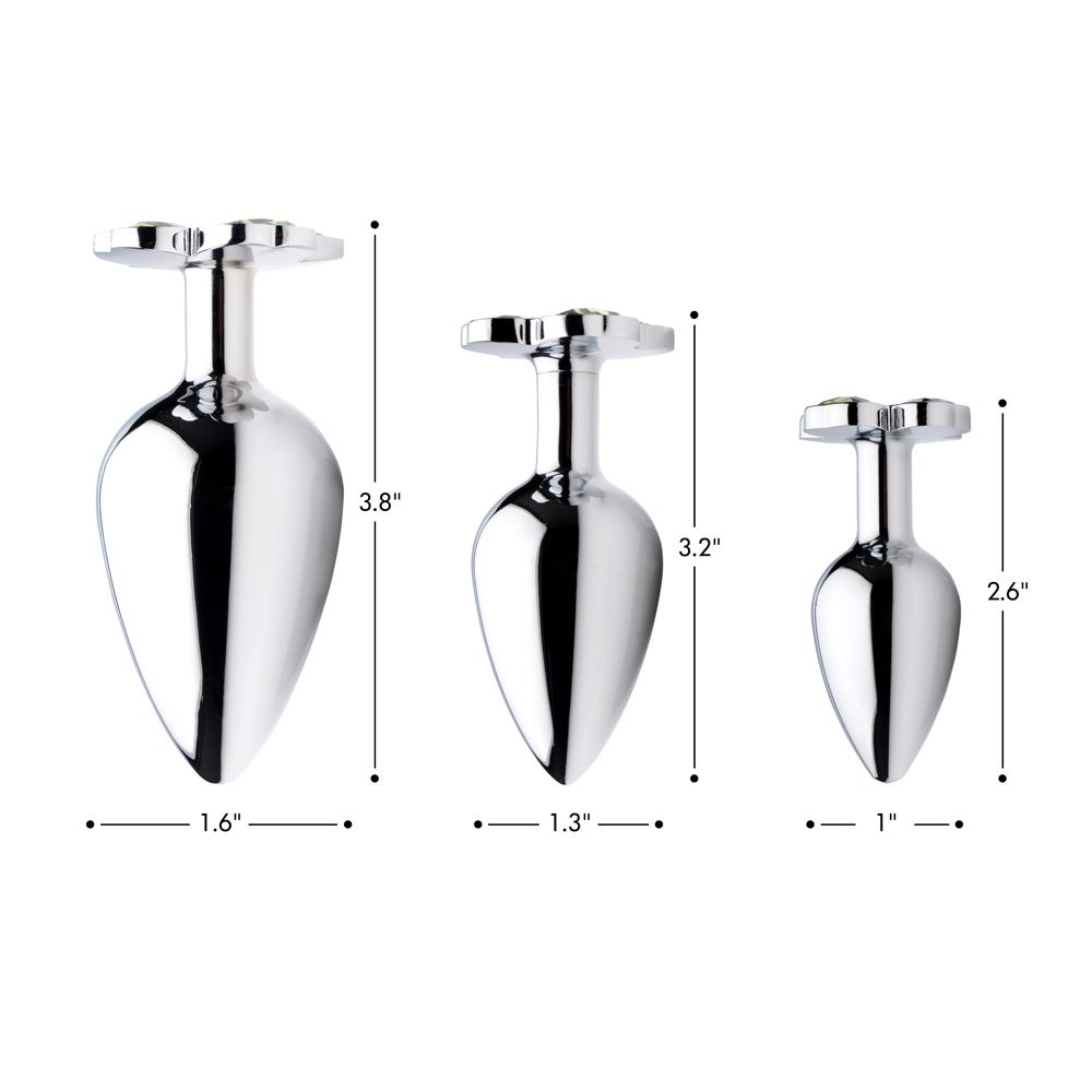 Lucky Clover Gem Anal Plug - Small - Image 4