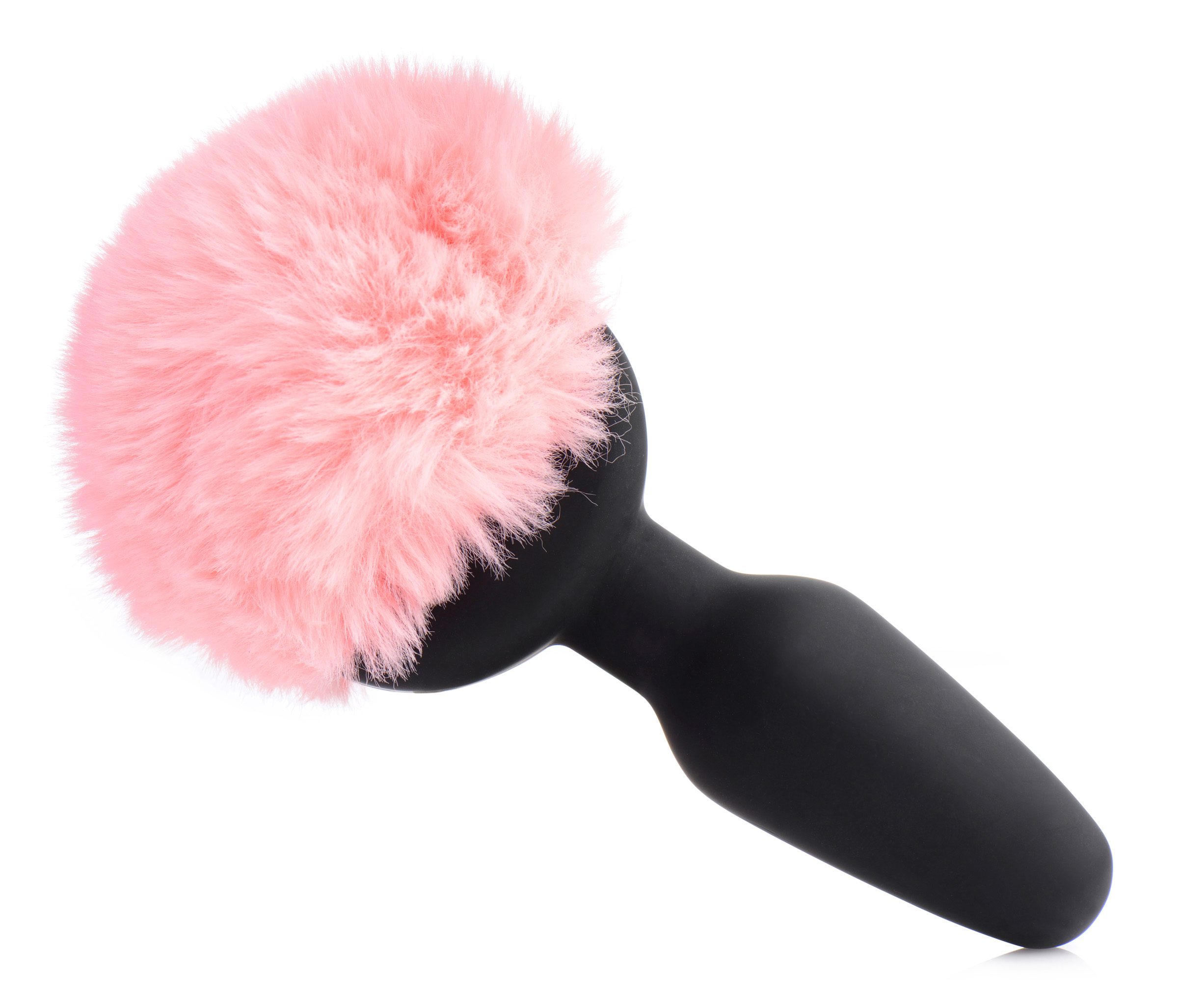 Remote Control Vibrating Pink Bunny Tail Anal Plug - Image 6