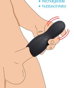 Vibrating Rechargeable Penis Pleaser
