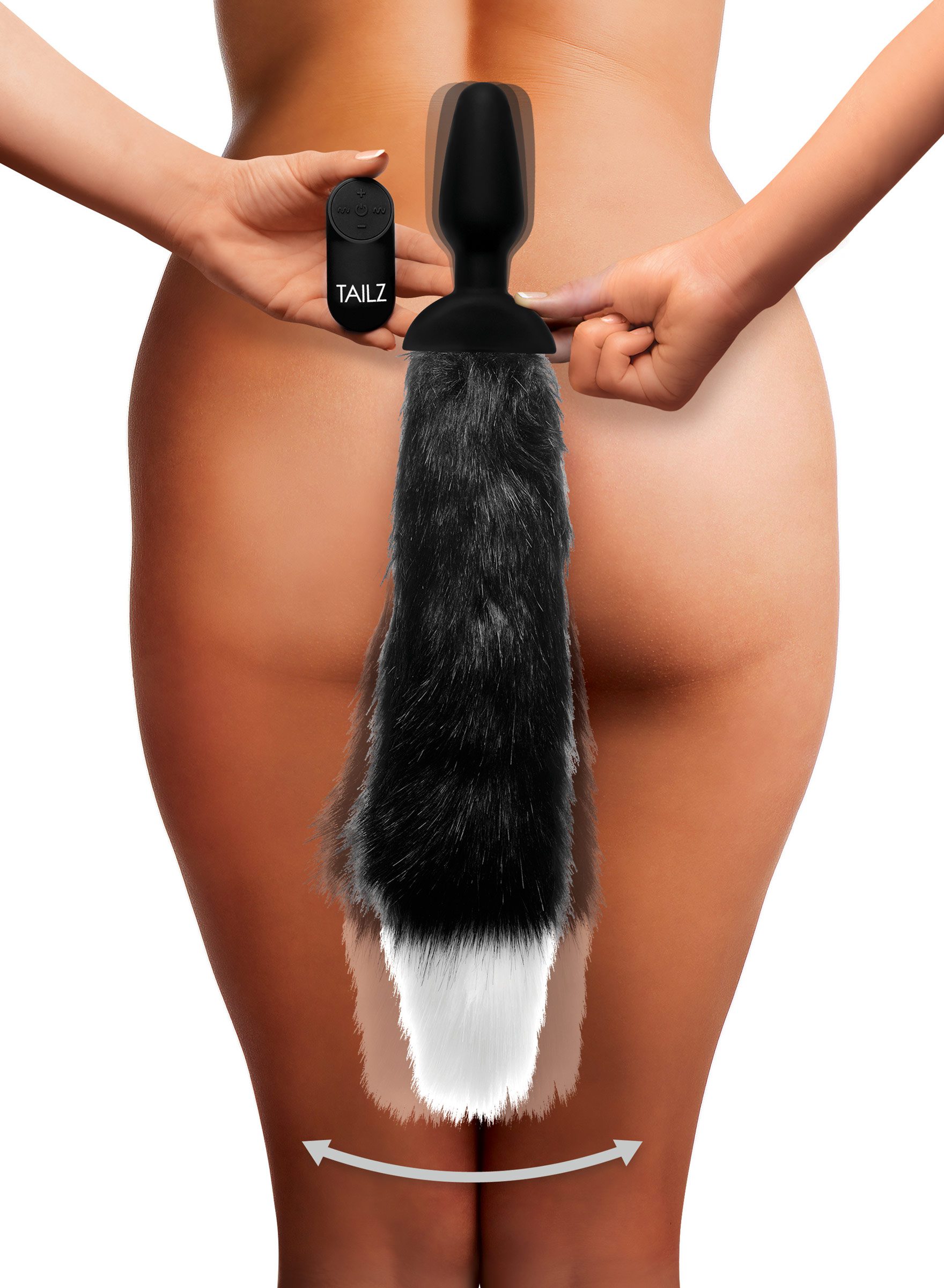 Remote Control Wagging Fox Tail Anal Plug - Image 3