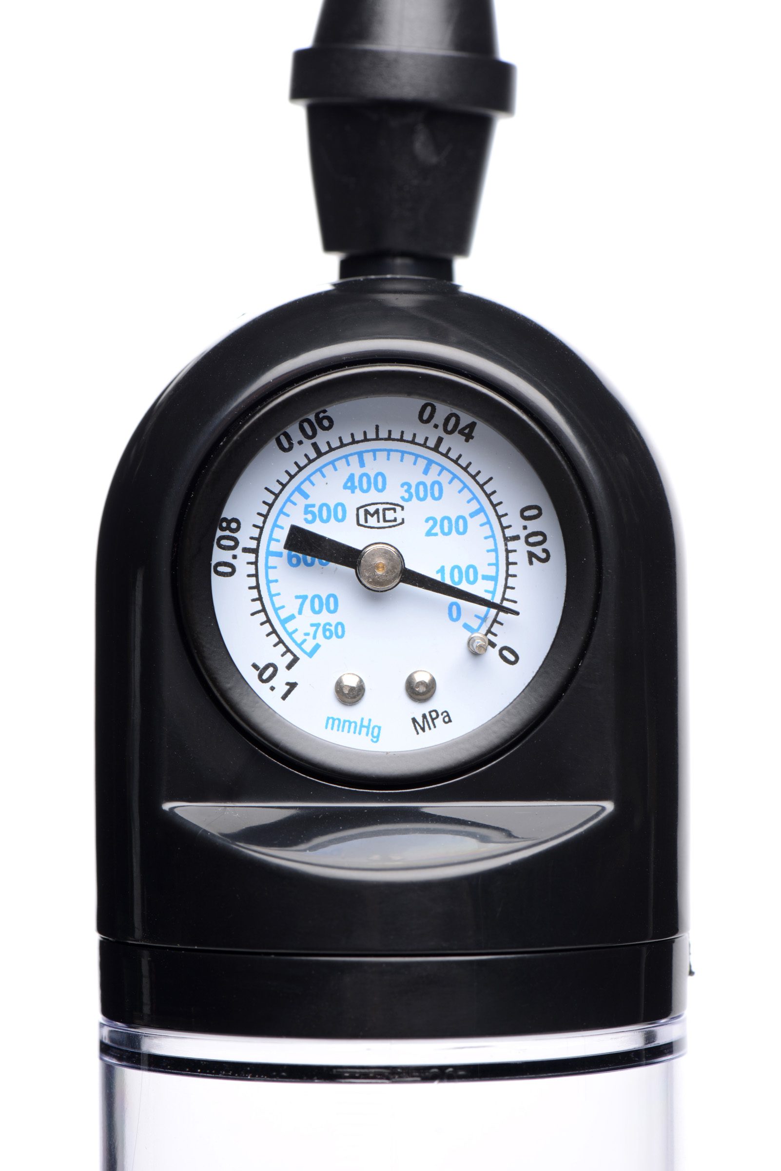Trigger Penis Pump with Built-in Pressure Gauge - Image 4