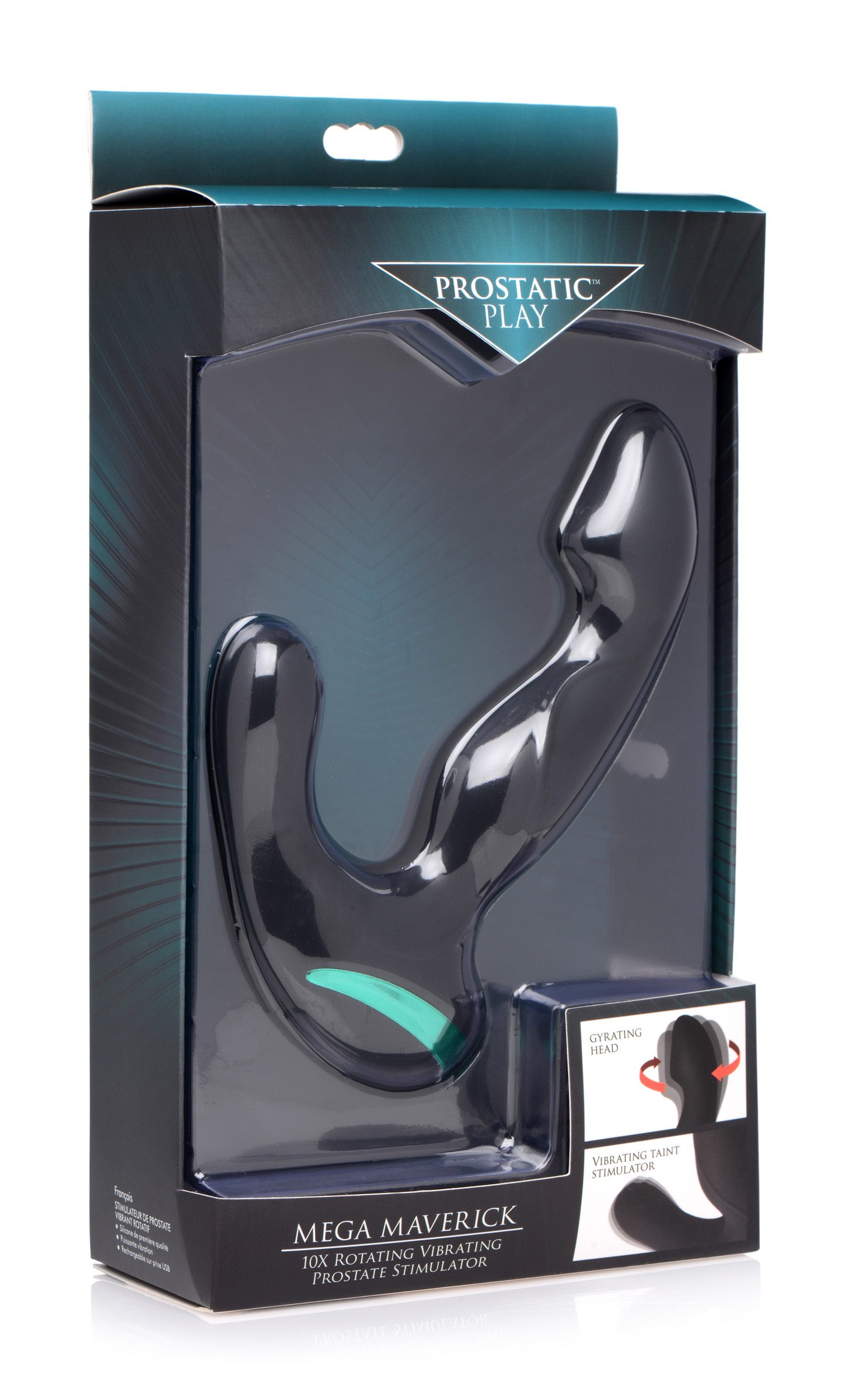 Mega Maverick 10X Rotating Vibrating Prostate Stimulator - Image 8
