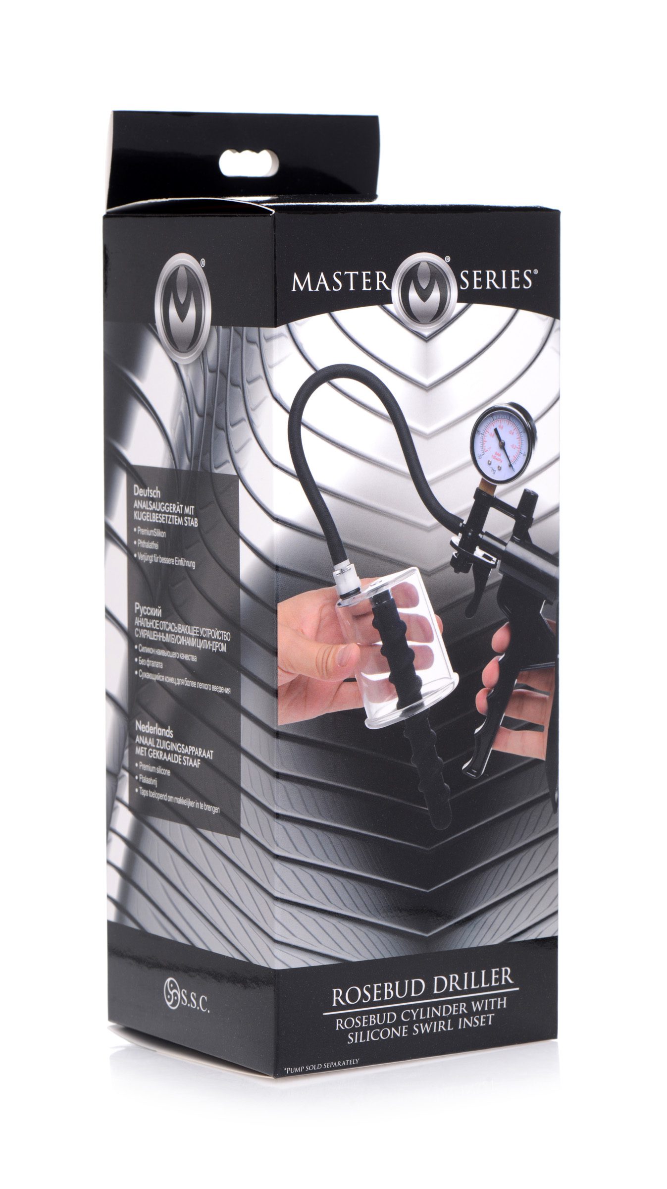 Rosebud Driller Cylinder with Silicone Swirl Insert - Image 9