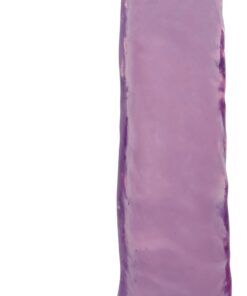 8 Inch Slim Stick with Balls Grape Ice Dildo