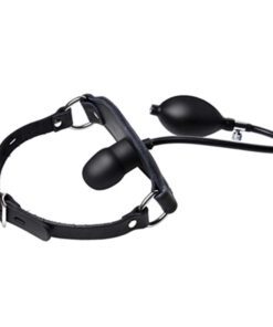 Silencer Inflatable Locking Silicone Penis Gag