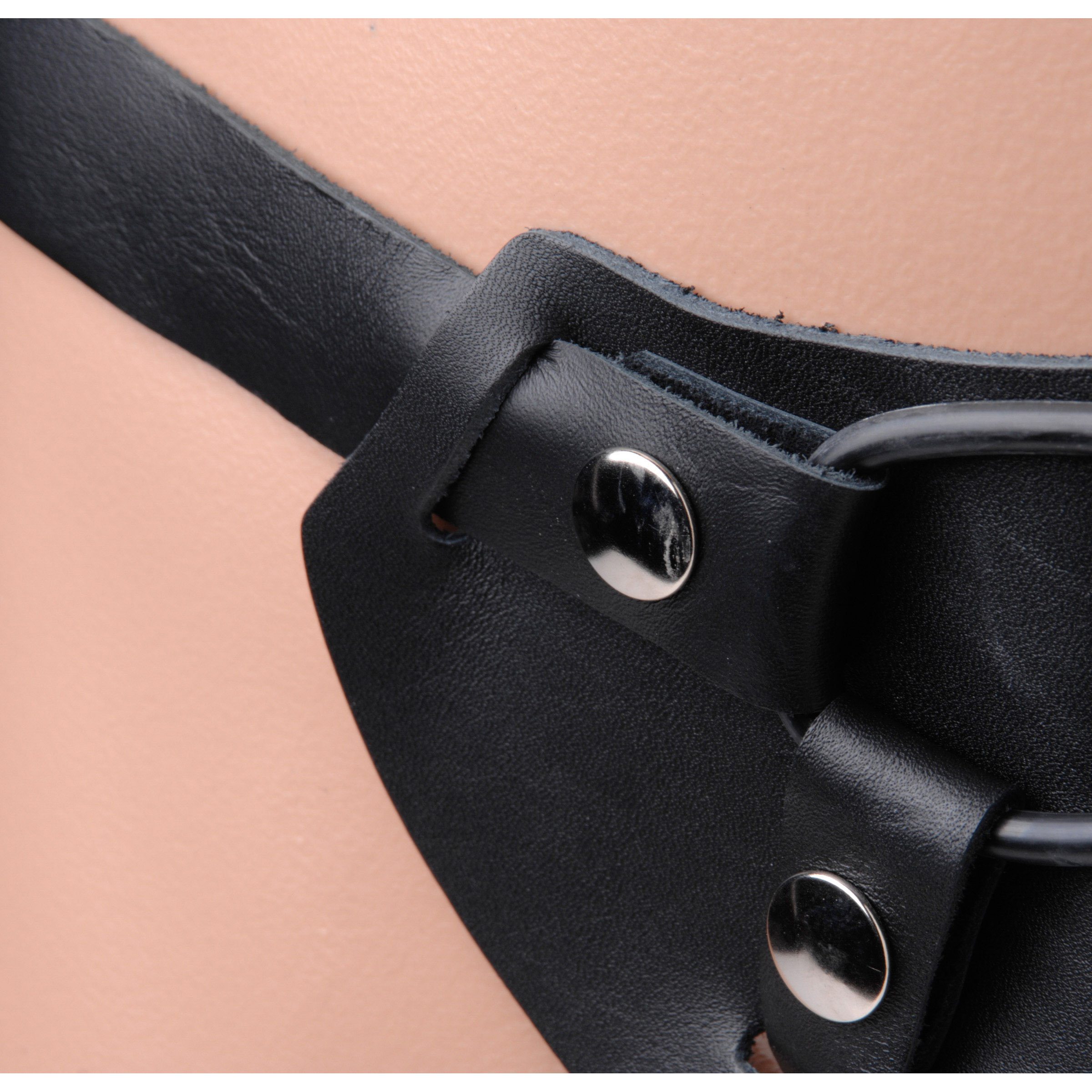Strict Leather Two-Strap Dildo Harness - Image 2