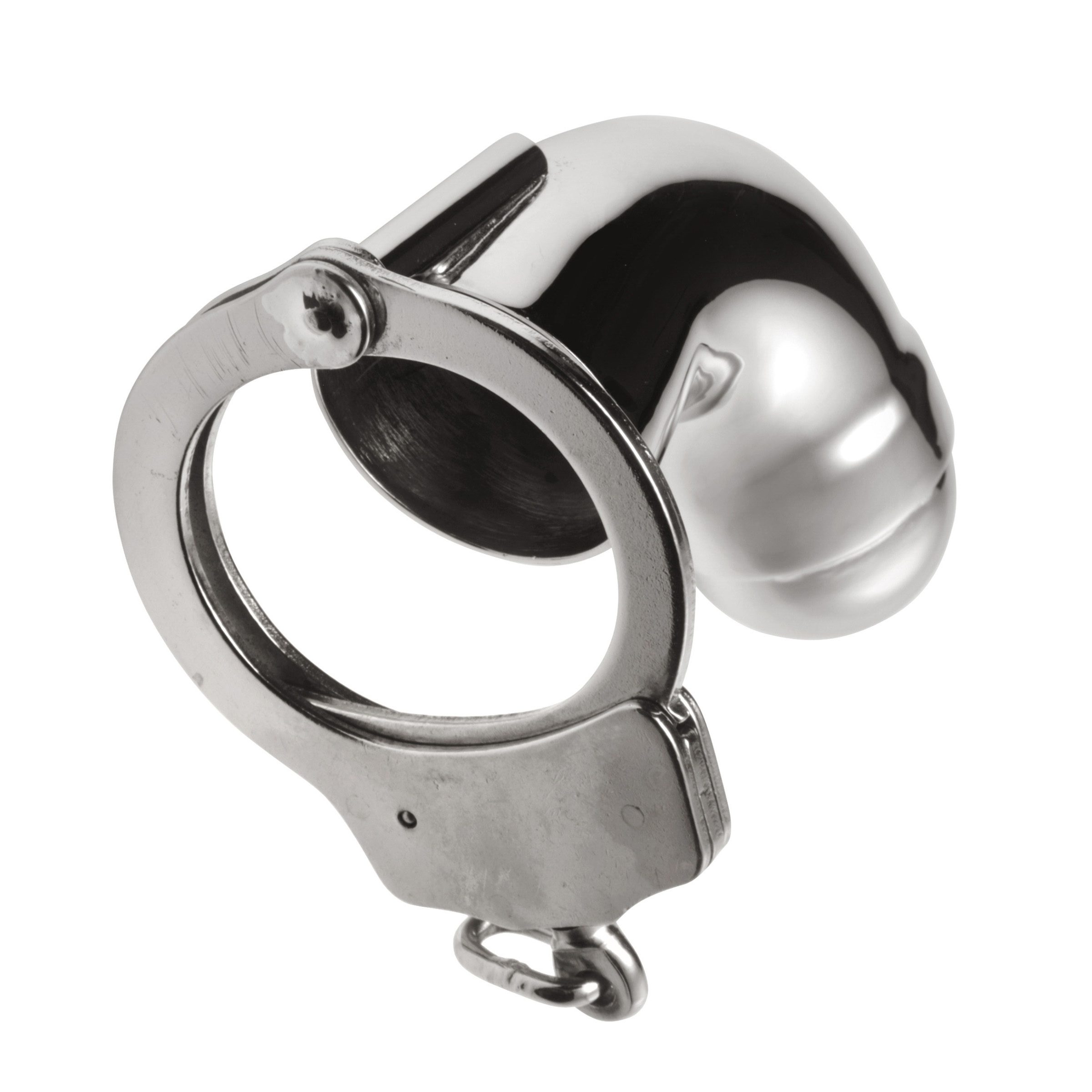 Stainless Steel Chastity Cock Cuff - Image 2