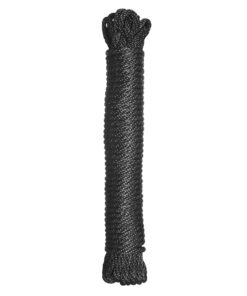 Premium Black Nylon Bondage Rope- 50 Feet