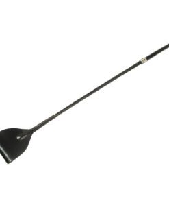 Mare Black Leather Riding Crop