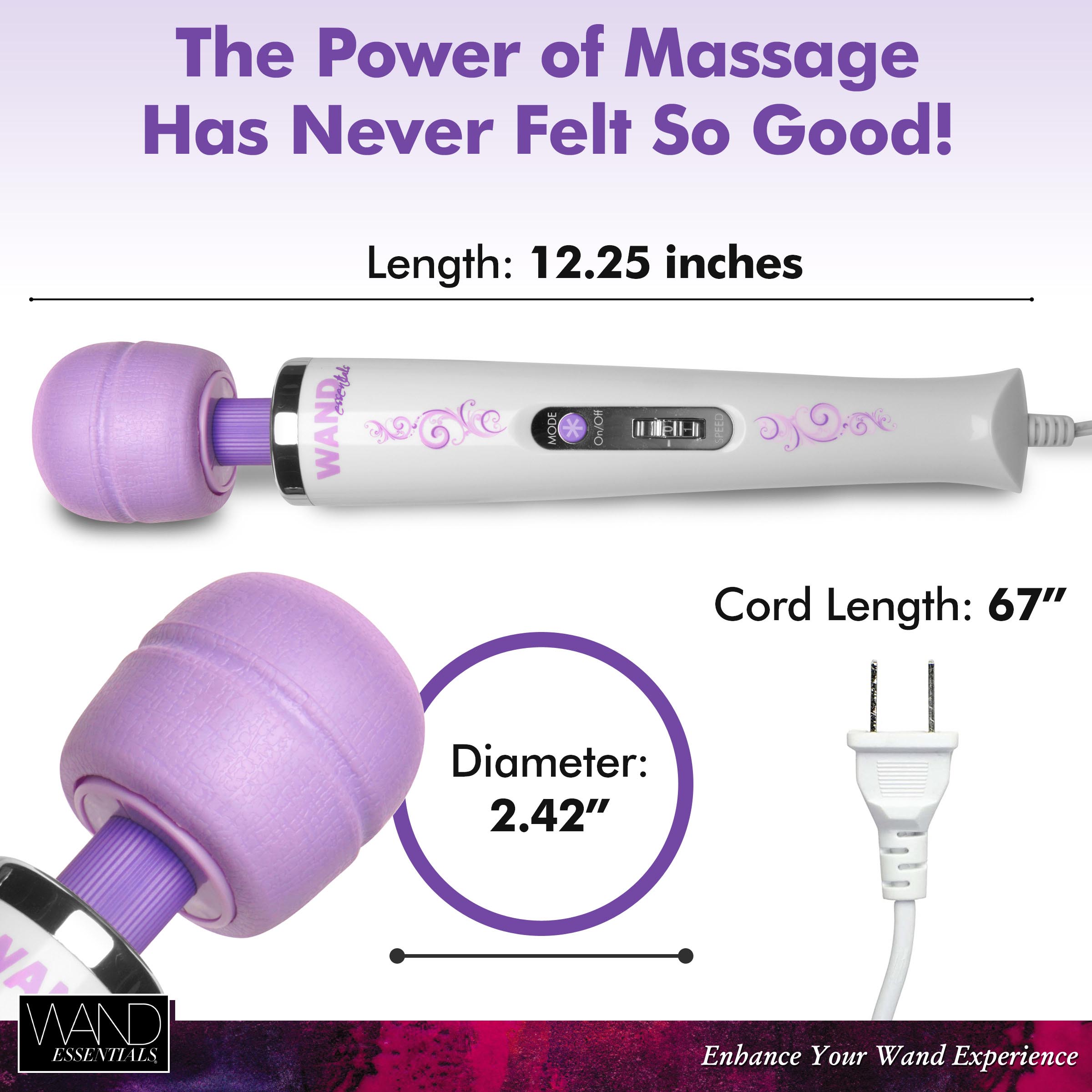 Wand Essentials 8 Speed 8 Mode Massager - Image 6