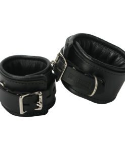 Strict Leather Padded Premium Locking Ankle Restraints