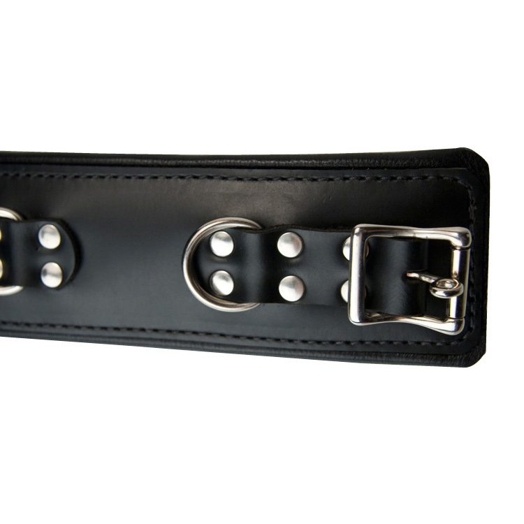 Strict Leather Padded Premium Locking Wrist Restraints - Image 3
