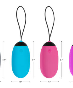 XL Silicone Vibrating Egg - Pink